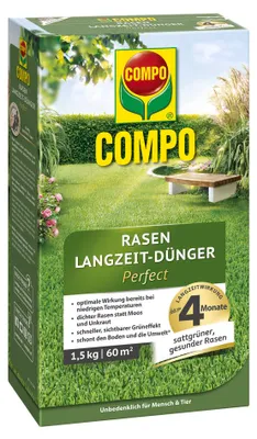 Immagine prodotto di COMPO 23628 COMPO Concime per prato perfetto, 1,5 kg per 60 mq