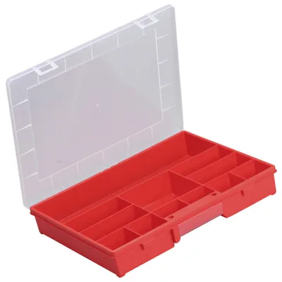 Produktbild von 6 Stück Allit Sortimentskasten EuroPlus Basic, 37/25, blau 457250