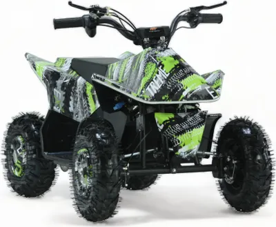 Produktbild von KXD ATV M2 Elektro Grafity Grün 1000W 36V Elektro 25 km/h 6" Elektroquad Quad Mini-ATV Pocket Quad Sportquad Funsport Freizeitfahrzeug
