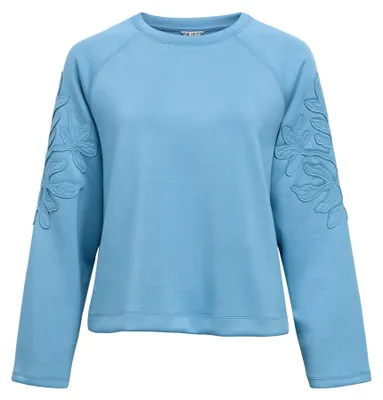 Imagen del producto de Sudadera para mujer con bordado floral