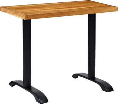Obrázok produktu pre vidaXL Bistro stolové rámy 2 ks čierne 61x8x72 cm liatina