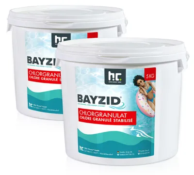 Produktbild von 2x 5 kg BAYZID® Chlorgranulat für Pools