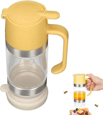 Produktbild von Honingdispenser mit Kunststoffkap, 300 ml, Druppelvrij, Handgriff