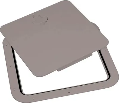 Produktbild von Nuova Rade Standard-inspektionsluke Mit Abnehmbarer Abdeckung Grau 380 x 380 mm Grau 380 x 380 mm