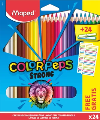 Immagine prodotto di Maped Color’Peps 862726 pastello colorato Multicolore 24 pz