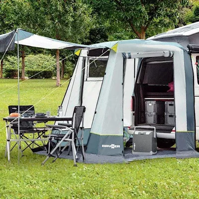 Produktbild von Brunner Comet, Camping, Festrahmen, 4 m², Grau, Weiß