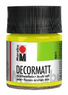 Produktbild von Marabu 1401 05 061 Decormatt Acryl, Reseda 061, 50 ml