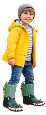 Produktbild von Mountain Warehouse - Krokodil Gummistiefel für Kinder MW4847 (25,5 EU) (Grün)