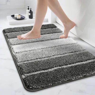 Immagine prodotto di Tappetino antiscivolo, lavabile, per doccia e bagno (60 x 90 cm)