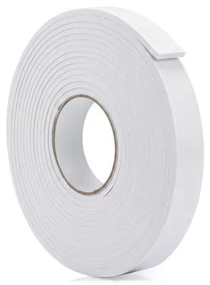 Zdjęcie produktu dla Samoprzylepna uszczelka do drzwi z pianki EVA, biała, 2 cm x 6 m