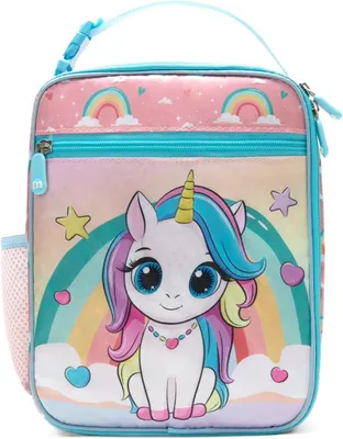 Immagine prodotto di Lunchbox LB006: Contenitore per il pranzo, borsa per il pranzo (con motivo unicorno)