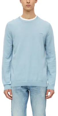 Imagen del producto de S. Oliver, suéter de punto azul, talla XXL