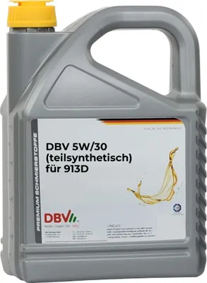 Produktbild von DBV 5W/30 (teilsynthetisch) für FORD 913D 2 x 5-Liter-Kanister