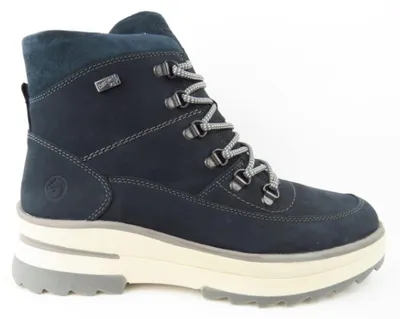 Produktbild von Remonte Wolle TEX Schnürstiefel Blau : 42