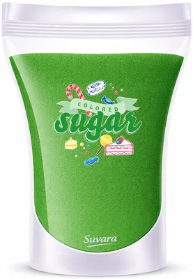 Produktbild von Dekorzucker Zucker Grün Froschgrün 100 g für Torten, Zuckerwatte und Popcorn