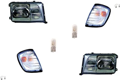 Immagine prodotto di Johns, faro si adatta per Mercedes W124 93-95 set di lampadine L R compresi gli indicatori di direzione