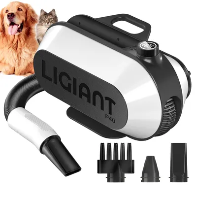Produktbild von DOVAMAN Hundefön Blower, Ultra-Leise 3-in-1 Düsen, Negativ-Ionen-Technologie