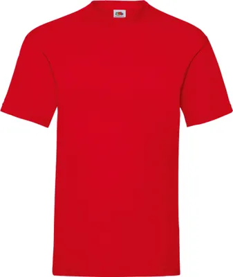 Produktbild von Fruit Of The Loom Herren Kurzarm T-Shirt BC330 (S) (Rot)