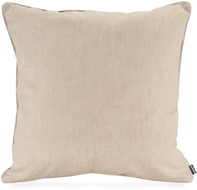 Produktbild von H.O.C.K. Lino-Leinen Outdoor Kissen mit Keder 60x60cm melange sand