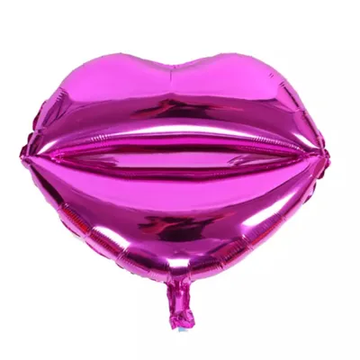 Image de Ballon de baudruche rose, env. 45 x 45 cm