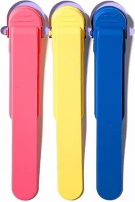 Produktbild von 3 Stück Lesezeichen, Automatisches Lesezeichen in Rot, Gelb & Blau, Lesezeichen Magnetisch für Bücher, Bookmark für Leseliebhaber, Kinder & Erwachsene, Praktisch & Langlebig