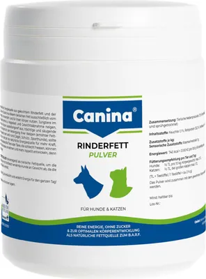 Obrázok produktu pre Canina hovädzí tuk v prášku 250g