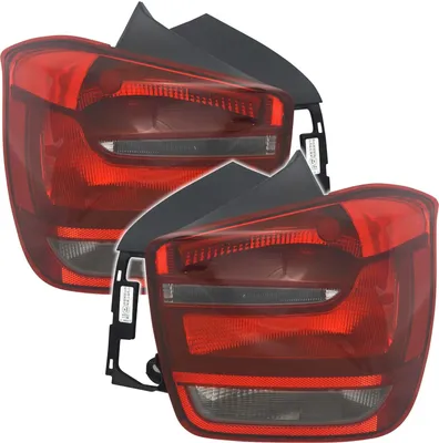 Obrázek produktu pro Zadní světla červená / černá LEVÁ + PRAVÁ pro BMW řady 1 F20 F21