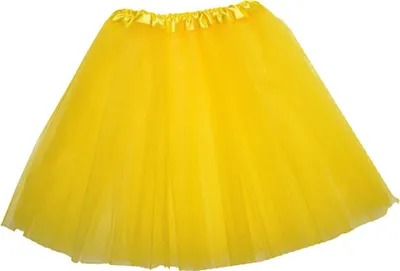 Produktbild von Gelbes Ballerina Tutu als Kostüm Zubehör für Kinder