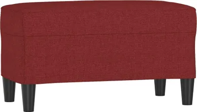 Produktbild von vidaXL Sitzbank Weinrot 70x35x41 cm Stoff