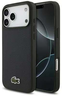 Zdjęcie produktu dla Etui Lacoste Petit Pique MagSafe do iPhone 17 Pro Max granatowy