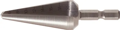 Produktbild von KS Tools 336.0031, Bohrer, Blechkegelbohrer-Bit, Drehung der rechten Hand, 2,2 cm, 78 mm, Metall, Kunststoff