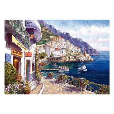 Image de 2000 pièces Schmidt Jeux Puzzle Sam Park Amalfi l'après-midi 59271