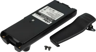 Produktbild von vhbw Akku kompatibel mit Icom IC-F31GS, IC-F31GT, IC-F40GS, IC-F3GS, IC-F3GT, IC-F3G Funkgerät, Walkie Talkie (2300 mAh, 7,2 V, NiMH) + Gürtelclip