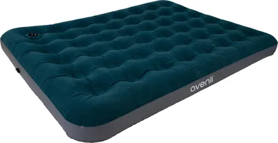 Produktbild von Avenli Luftmatratze Camping CloudCoil grün mit eingebauter Fußpumpe 203x152x22cm