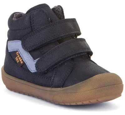 Produktbild von Froddo FroddoTex Ollie Kleinkinder Wasserdichte Klett-Stiefelette Dunkelblau (Dark Blue), G2110139-1 - Gr. 22