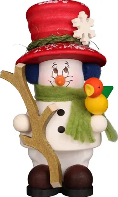 Produktbild von Mikrowichtel Schneemann (10cm) von Christian Ulbricht