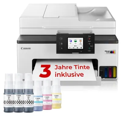 Produktbild von Canon MAXIFY GX2050: 4-in-1 Tintenstrahldrucker für Zuhause und Büro