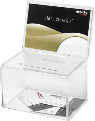 Immagine prodotto di Scatola di suggerimenti Deflect-o DE592901 glaskl