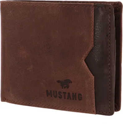 Produktbild von Mustang La Spezia Wallet Herrenleder Portfolio Richtiges Leder für Karten 06.100731 Cognac