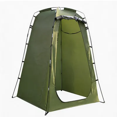 Produktbild von Tragbares Privatzelt, 120 x 120 x 185 cm,für Camping, Outdoor-Garderobe, mit Aufbewahrungstasche, ideal für Strand, Wandern, Wohnmobilreisen, Angeln