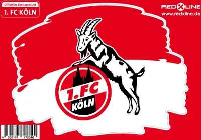Produktbild von 2 in 1 DUFT STICKER AUFKLEBER 1. FC KÖLN NEU