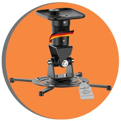 Image de Support de plafond PureMounts Beamer Spider-Plus-B - inclinable de 25 degrés et rotatif à 360 degrés