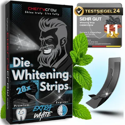 Produktbild von Die Whitening Strips | Zahnaufhellungsstreifen (28 Streifen) | Extra White | Professionelle Zahnbleaching Strips | 2025 Pure White Formel | Teeth