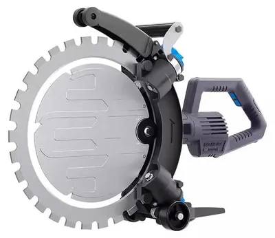Zdjęcie produktu dla Piła łańcuchowa do cięcia ścian - model R2407 - 4500W - 220V - wtyczka EU - 41 cm długość łańcucha - głębokość cięcia 31 cm - bezpyłowe cięcie - 4500W 220V