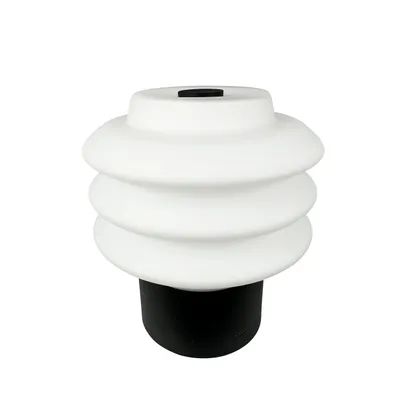 Produktbild von Tischlampe, Kabellos Dimmbar Tischleuchte, Led Tischleuchte Metall, Leselampe, USB Wiederaufladbare, Diva Schwarz Opal
