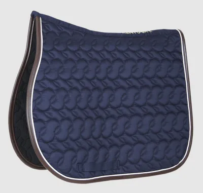 Produktbild von Kentucky Horsewear Schabracke Absorb No Logo Sattelpad Navy-White-Brown Full