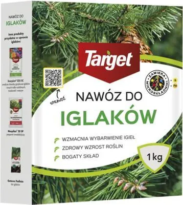 Zdjęcie produktu dla Nawóz do iglaków z mikroskładnikami TARGET 1kg