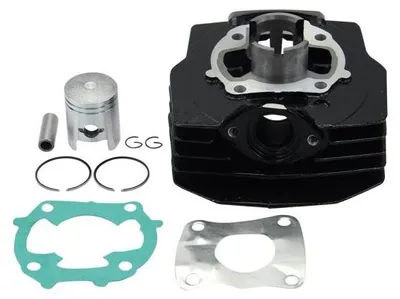 Productafbeelding van Cilinder met zuiger, 50cc, 39mm (5,5 pk), met flensaansluiting, geschikt voor Honda MT MB 50 - Citomerx