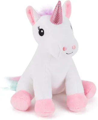 Imagen del producto de Peluche de unicornio, suave, de 12-15 cm, ideal para que los niños jueguen