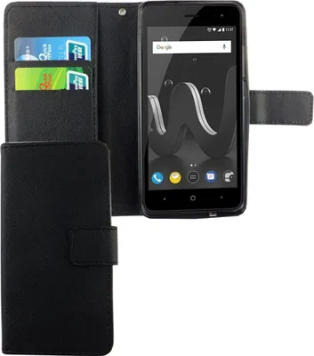 Produktbild von Handyhülle Tasche für Wiko Jerry 2 Schwarz
